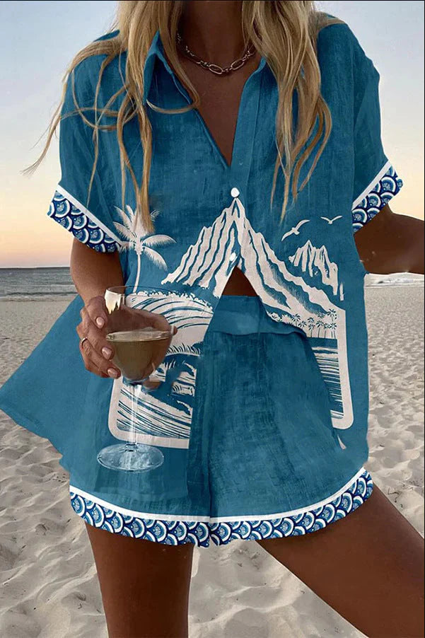 Hominty | Linen Short Set