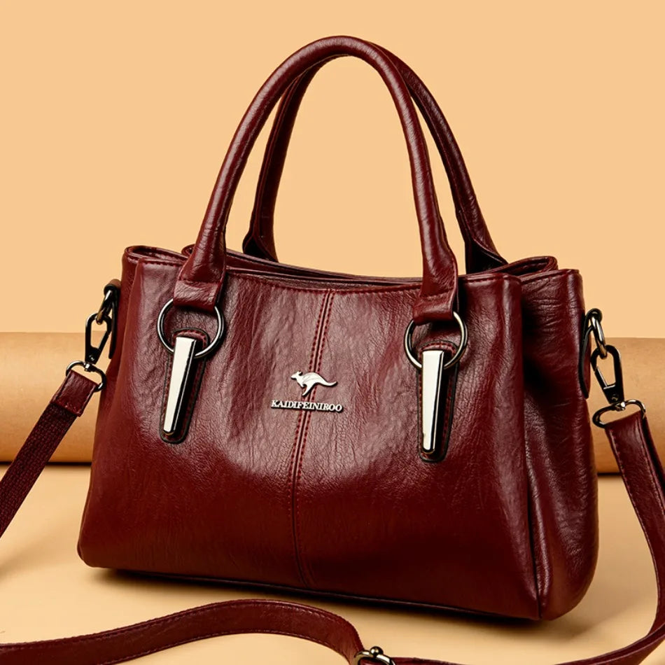 Hominty™ | Soft Leather Crossbody Bag