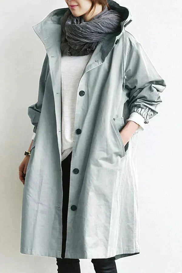 DORO | Hooded Oversized Trench Coat
