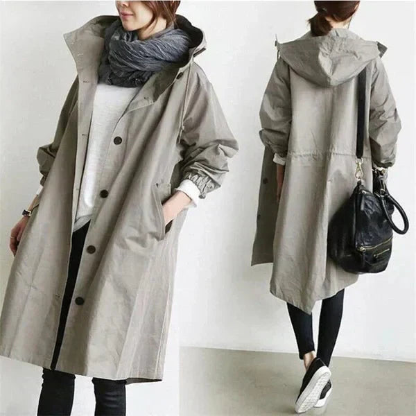 DORO | Hooded Oversized Trench Coat