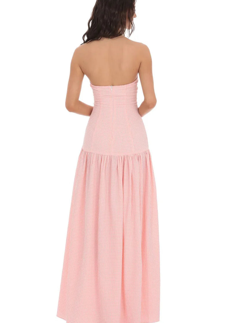 Emily | Strapless Maxi Dress