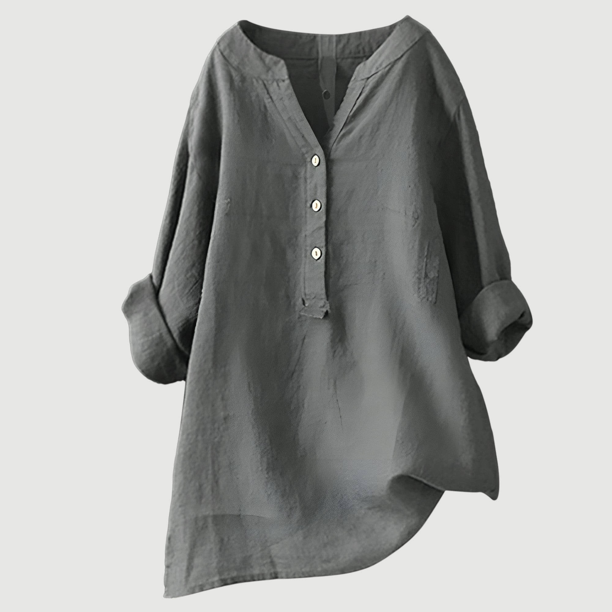 Emily - Breathable and Comfortable Button-Up Shirt