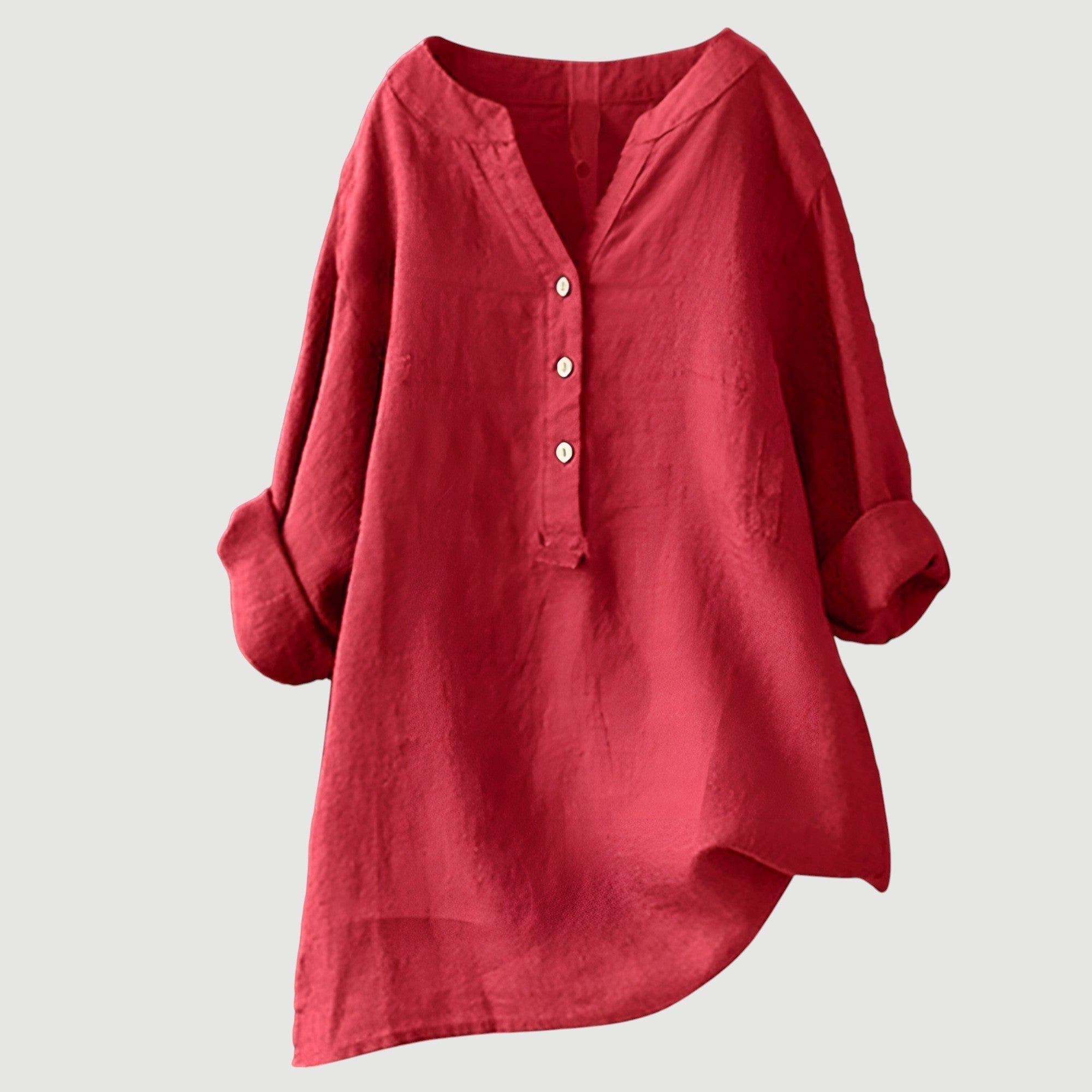 Emily - Breathable and Comfortable Button-Up Shirt