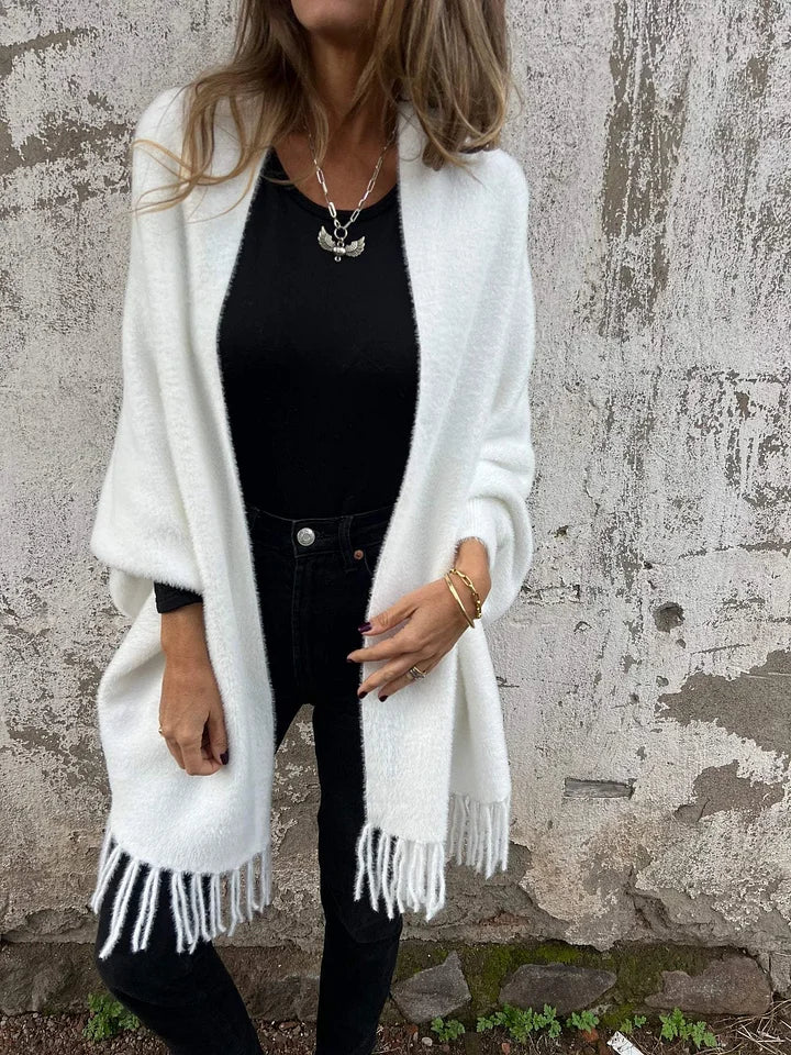 BILA | Everyday Long Sleeve Fringe Coat