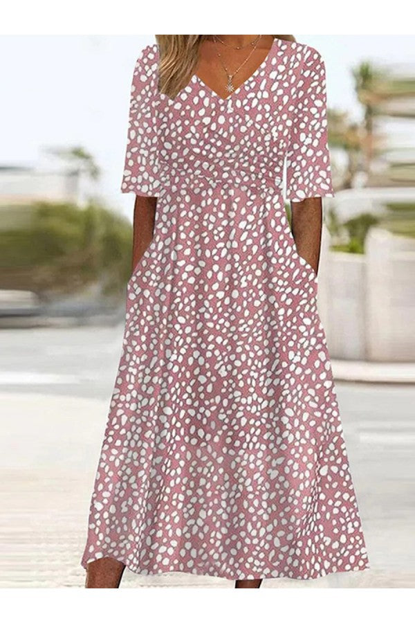 Colette – Polka Dot Midi Dress