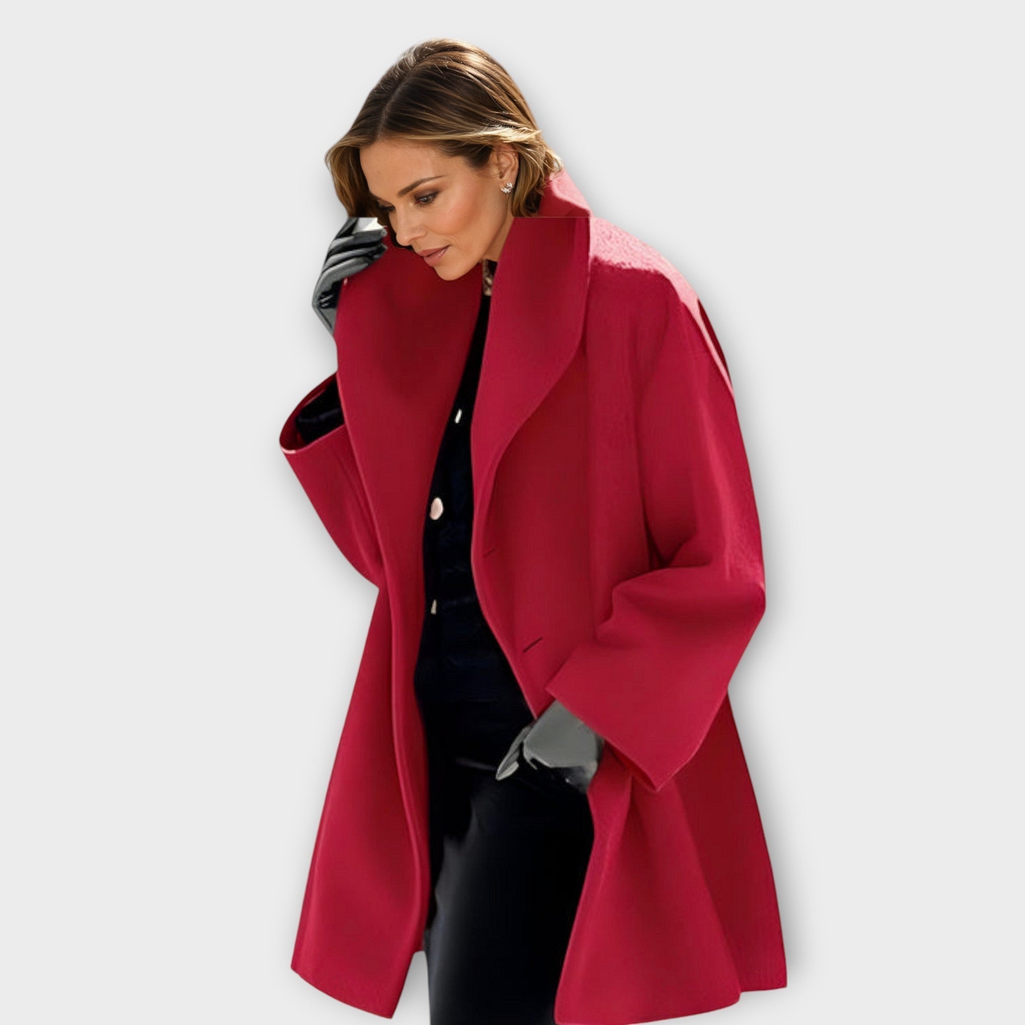 Sofia™ | Elegant wool coat for autumn & winter