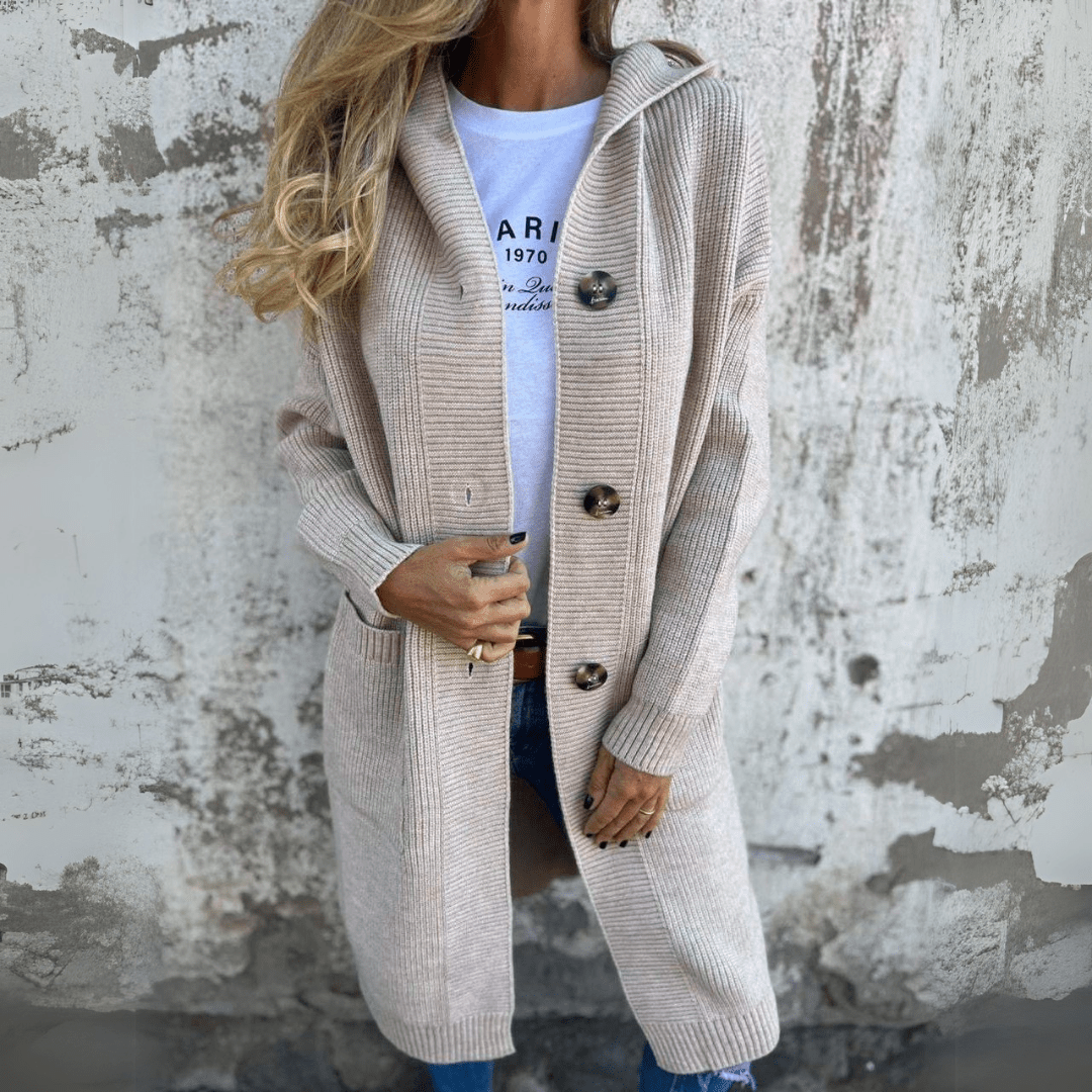 MONICA | Elegant Long Cardigan for Women