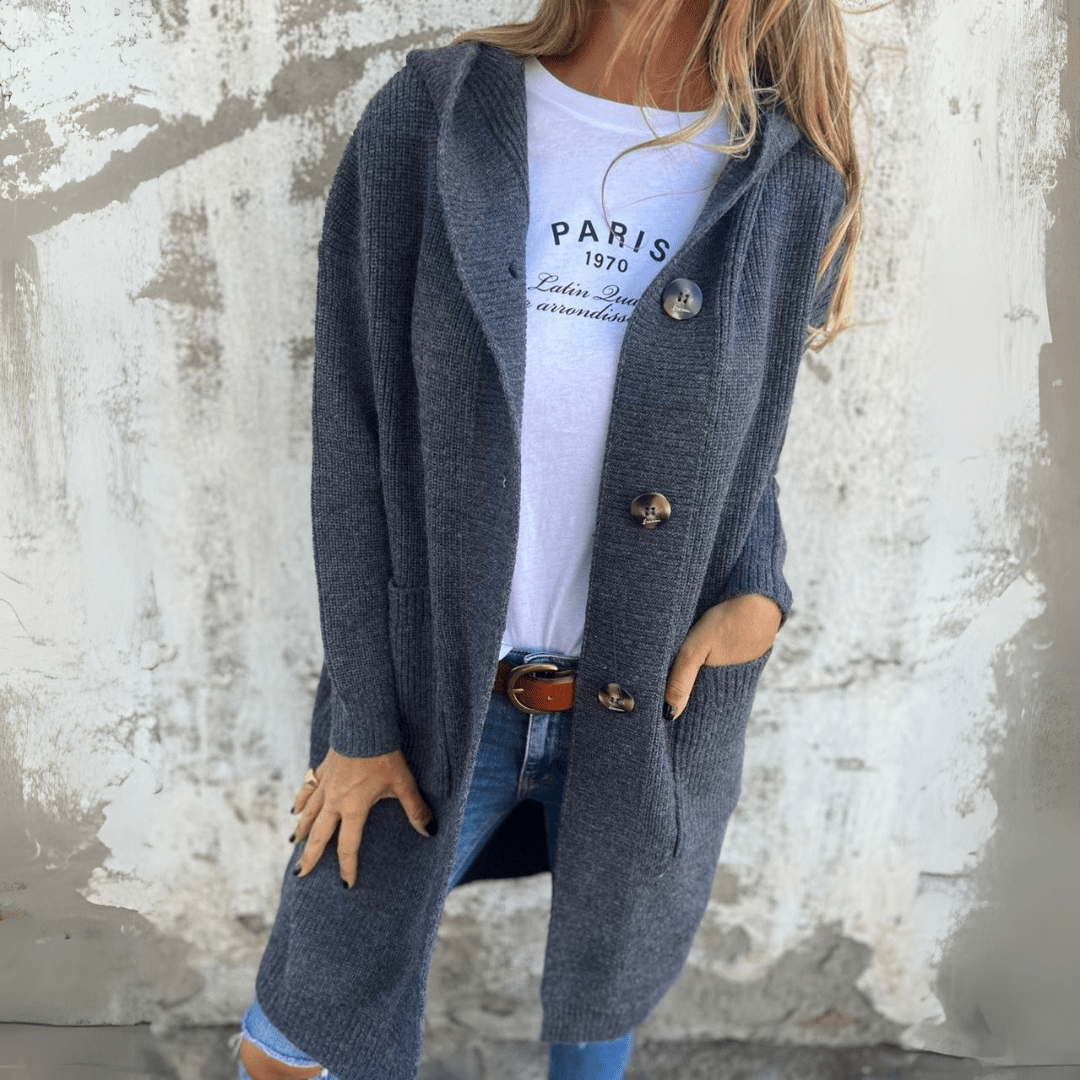 MONICA | Elegant Long Cardigan for Women