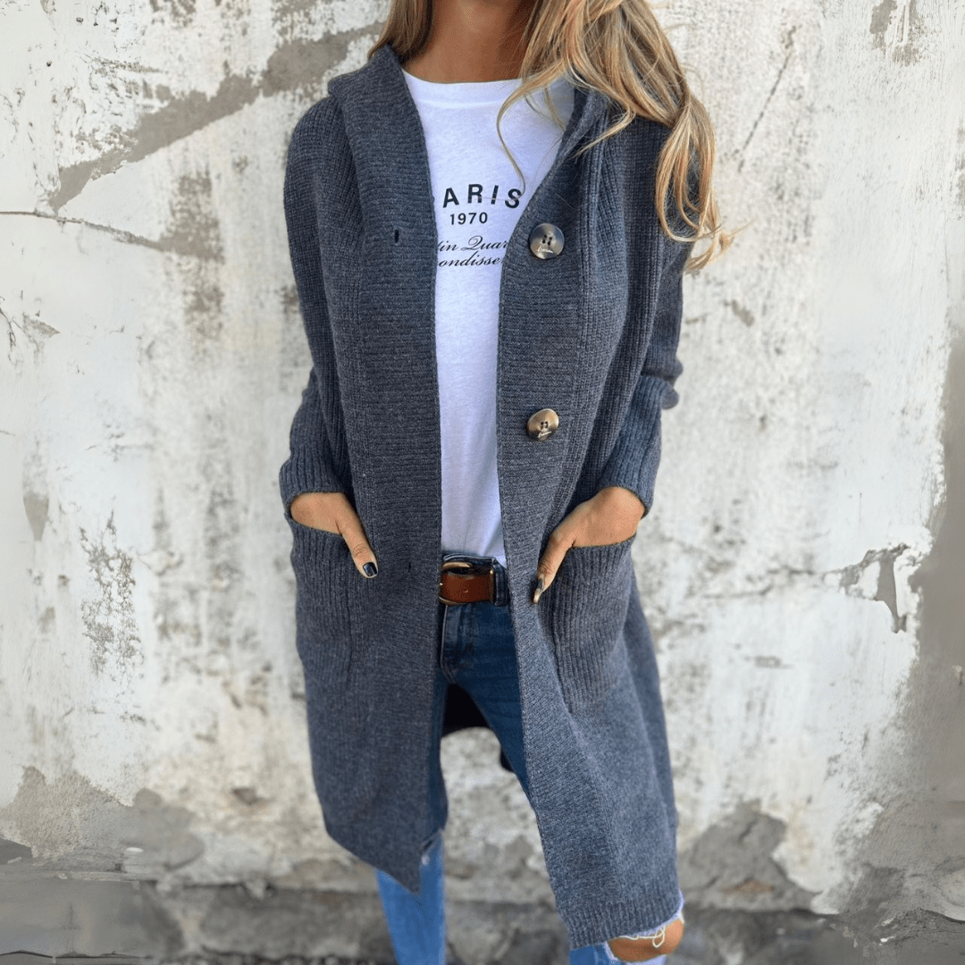 MONICA | Elegant Long Cardigan for Women