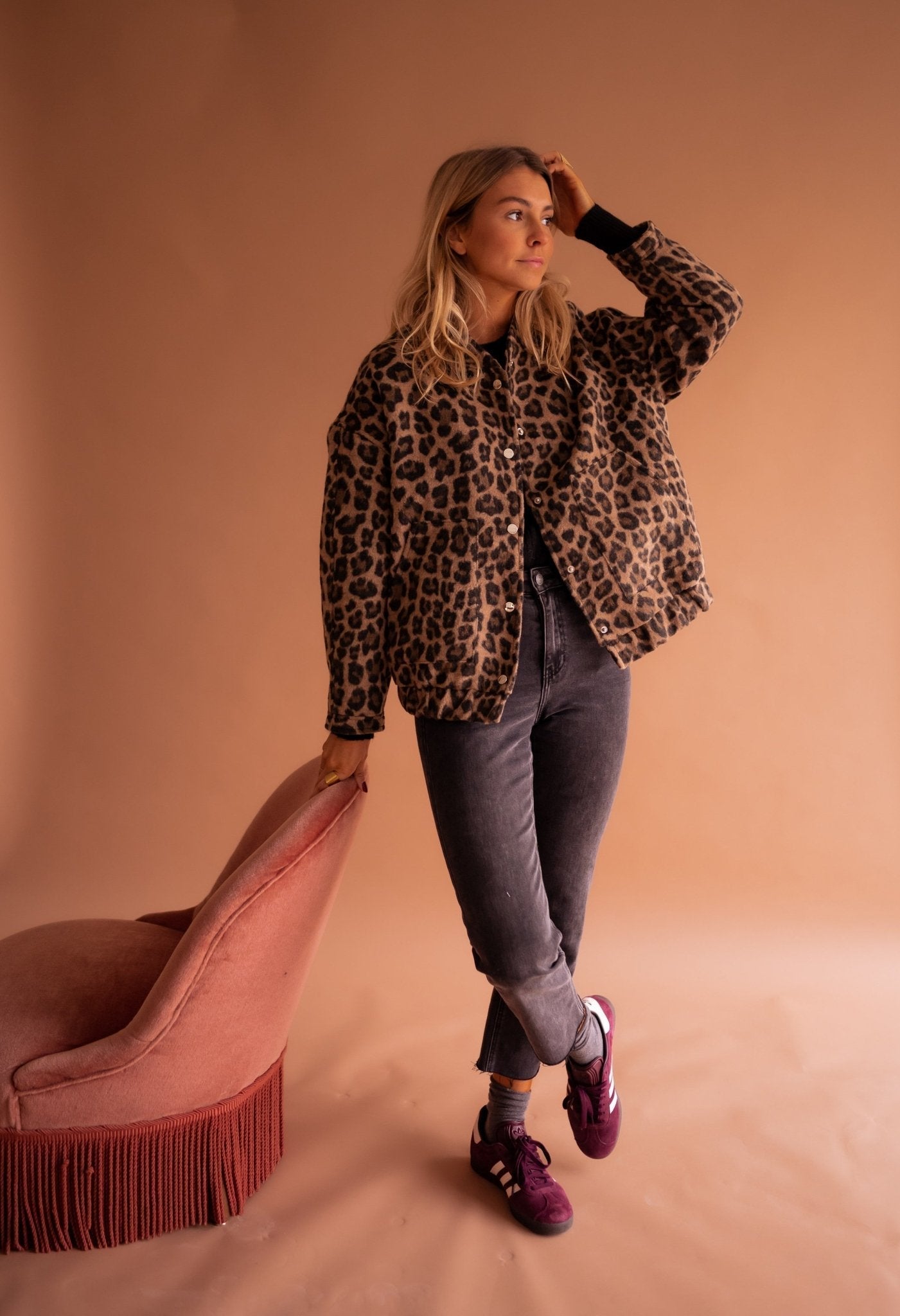 SOFÍA | Bold Leopard Print Jacket