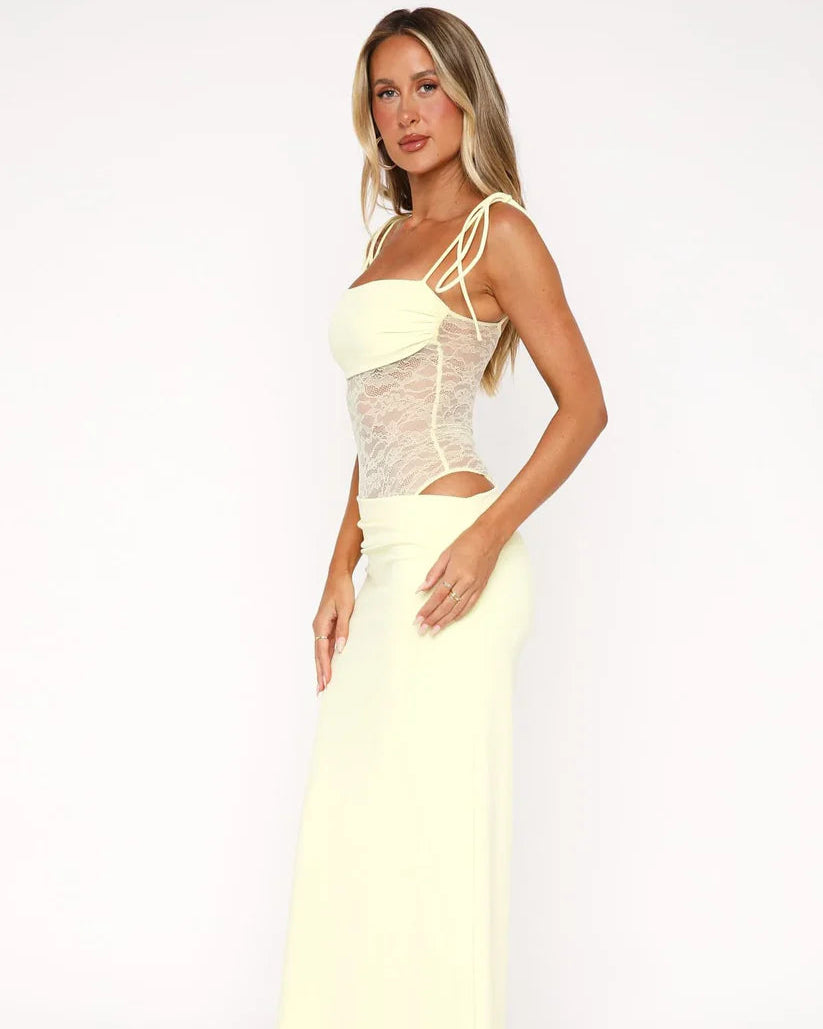 Aria Lace Maxi Dress