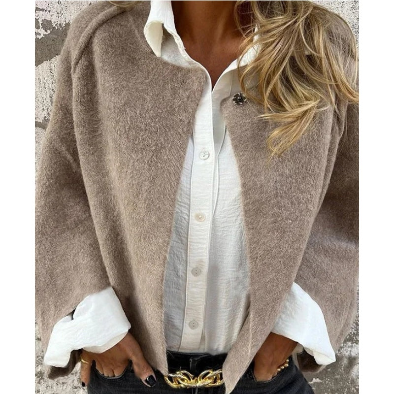Ilse™ | Short jacket with elegantly flared sleeves