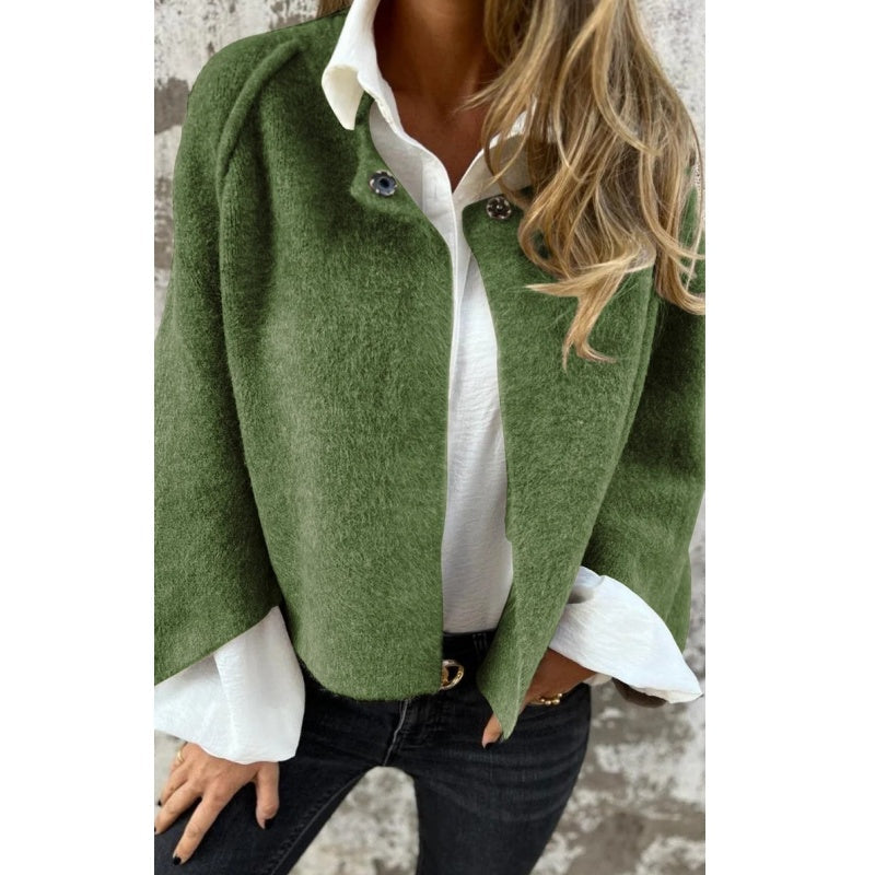 Ilse™ | Short jacket with elegantly flared sleeves