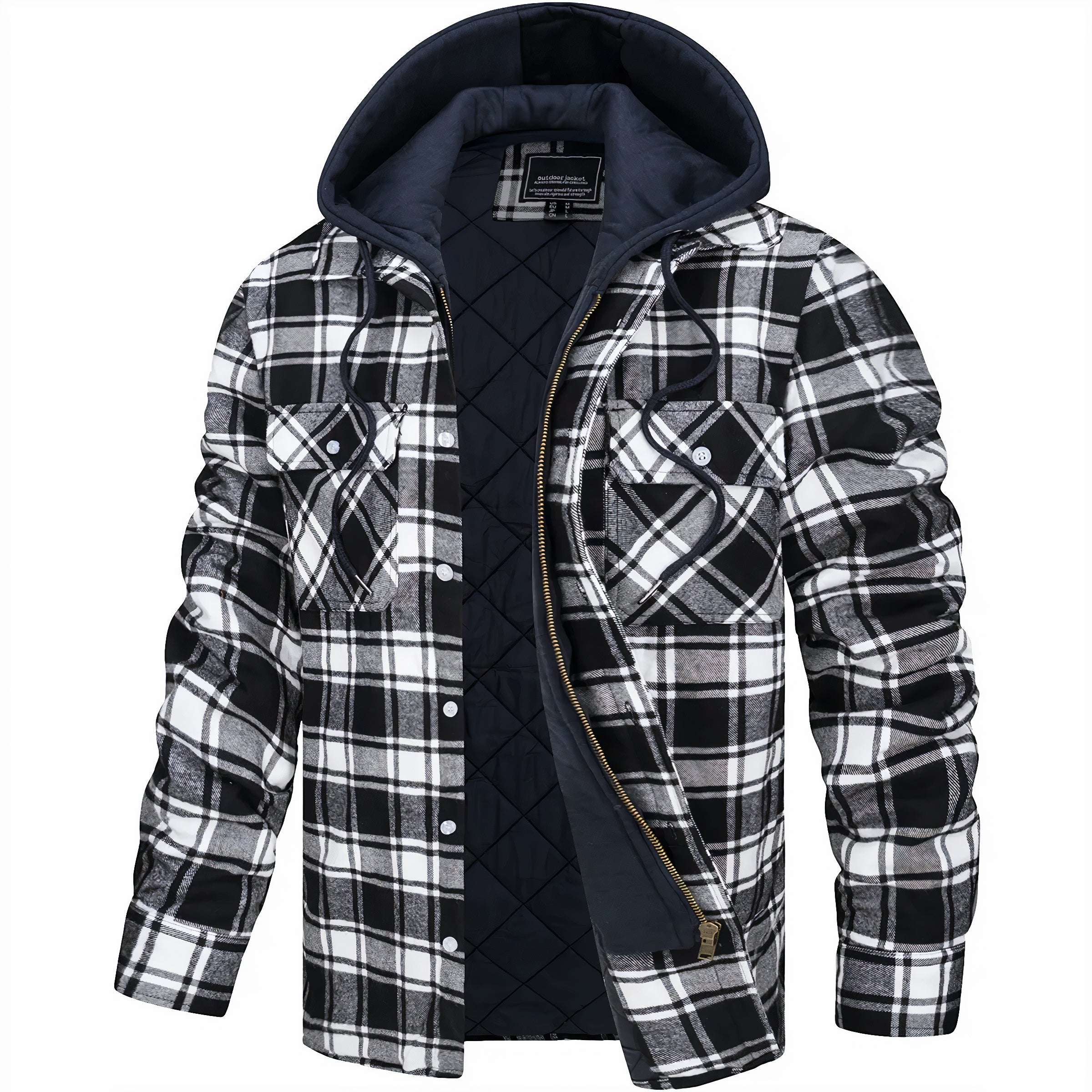 Julius™ | Checked Jacket with Zip
