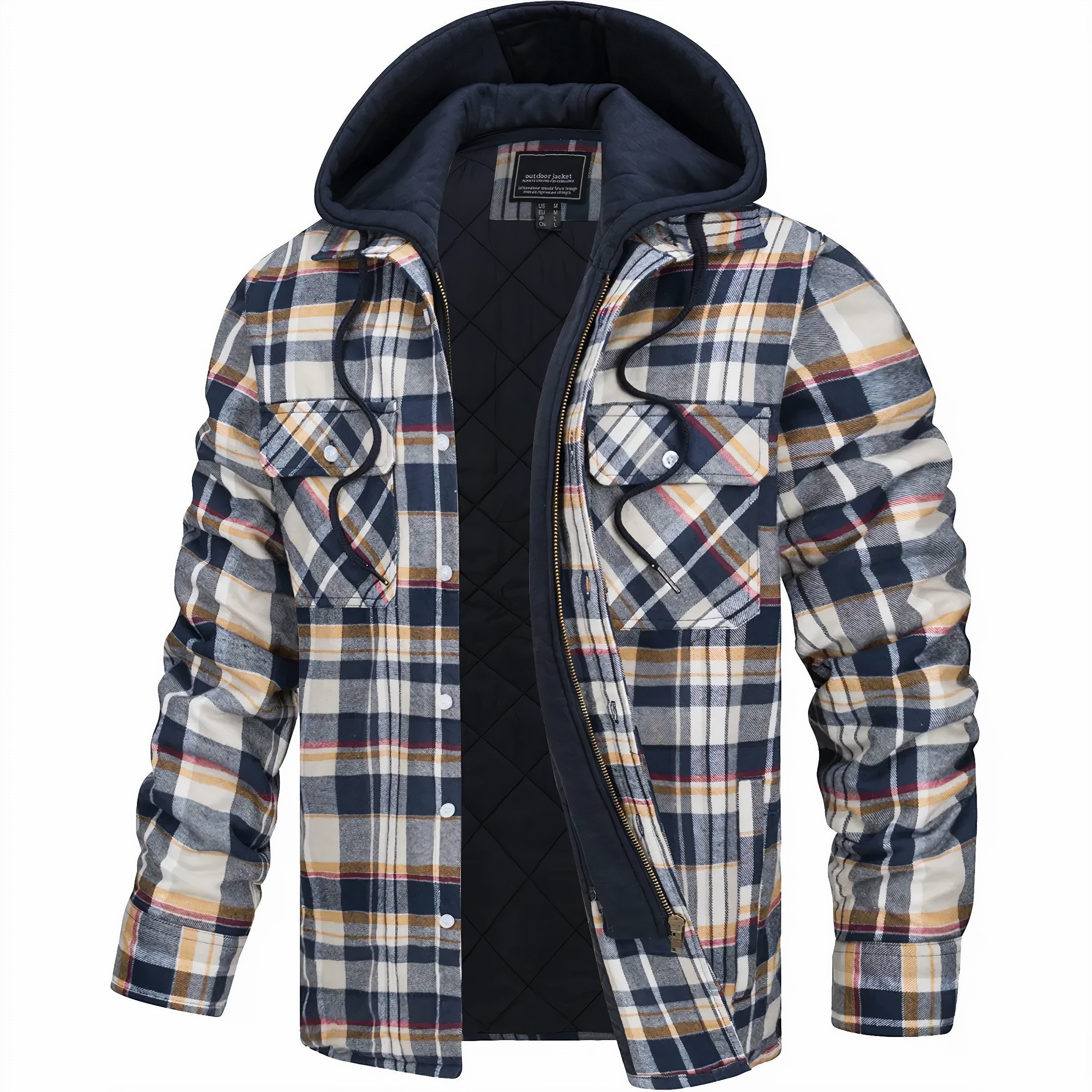Julius™ | Checked Jacket with Zip