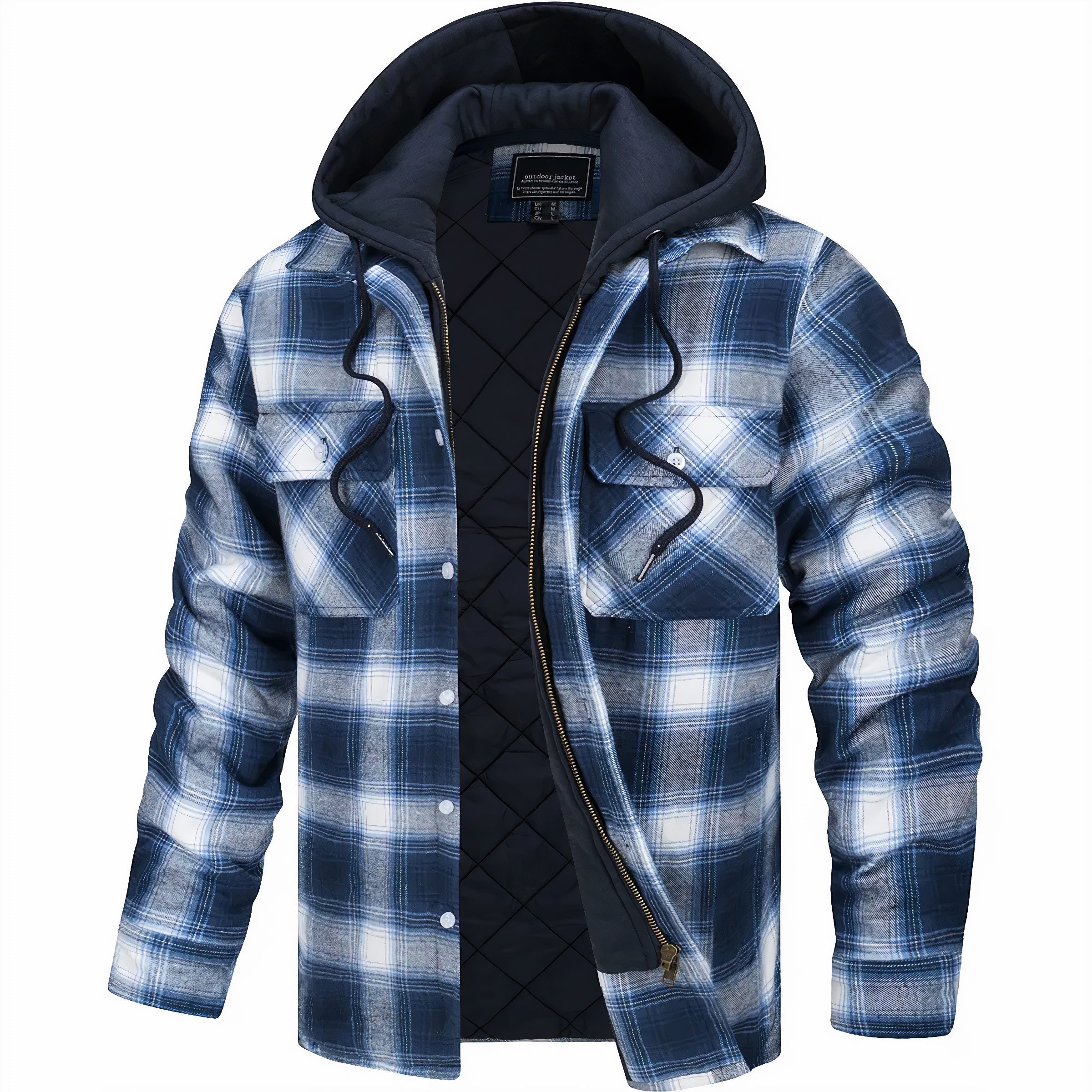 Julius™ | Checked Jacket with Zip