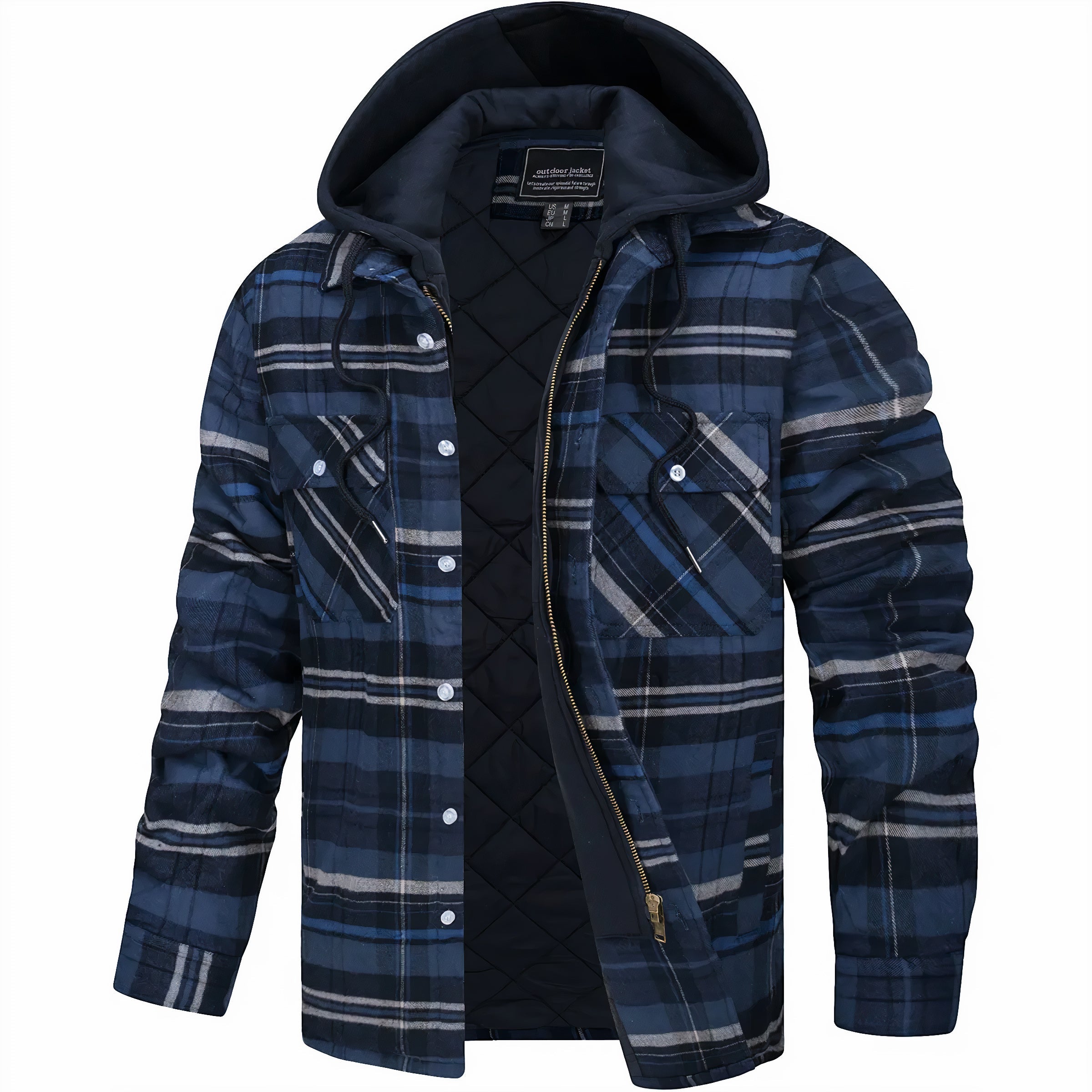 Julius™ | Checked Jacket with Zip