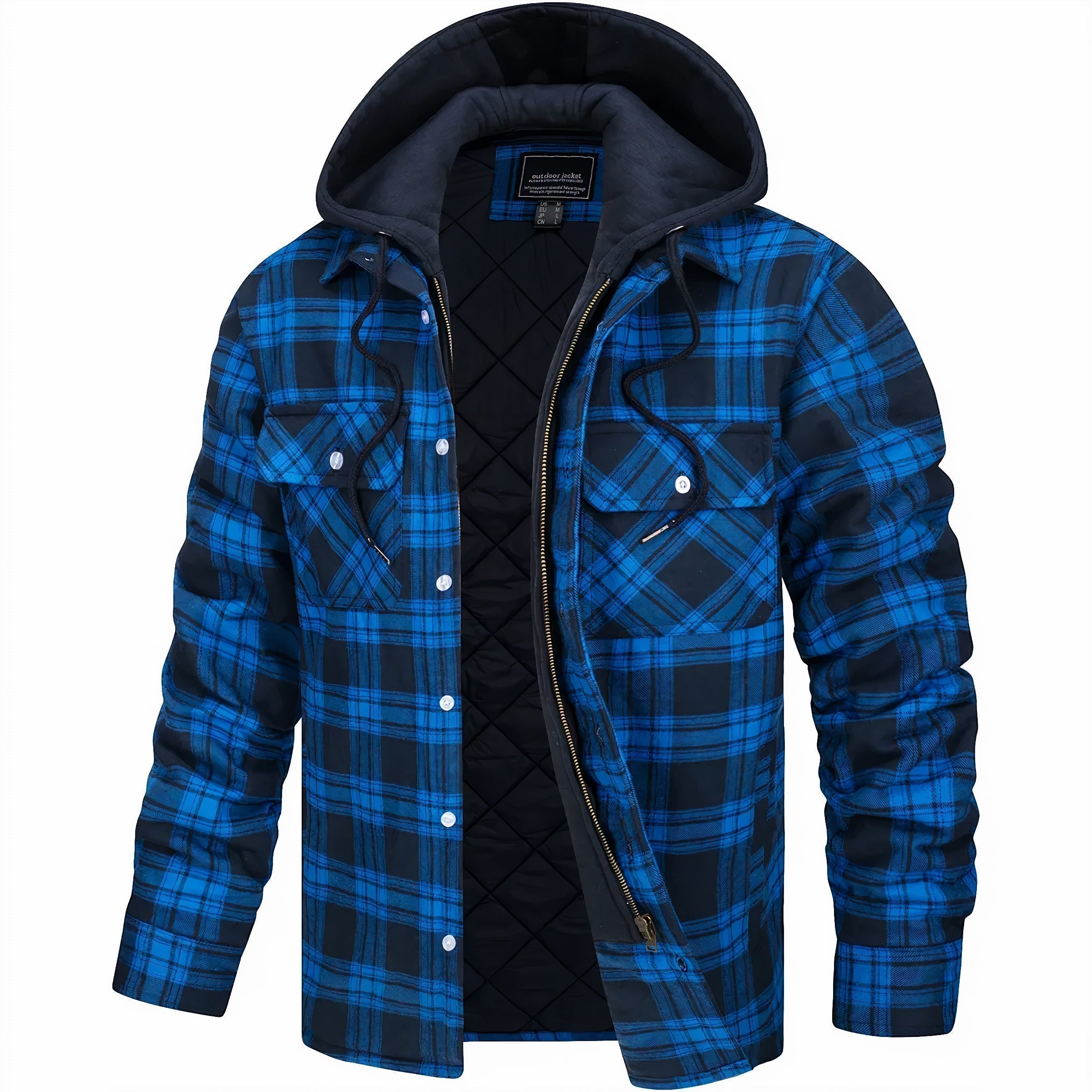 Julius™ | Checked Jacket with Zip